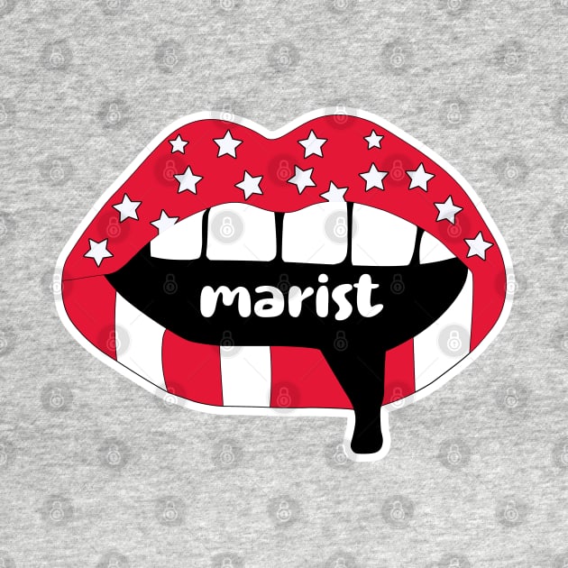 Marist Lips by NFDesigns